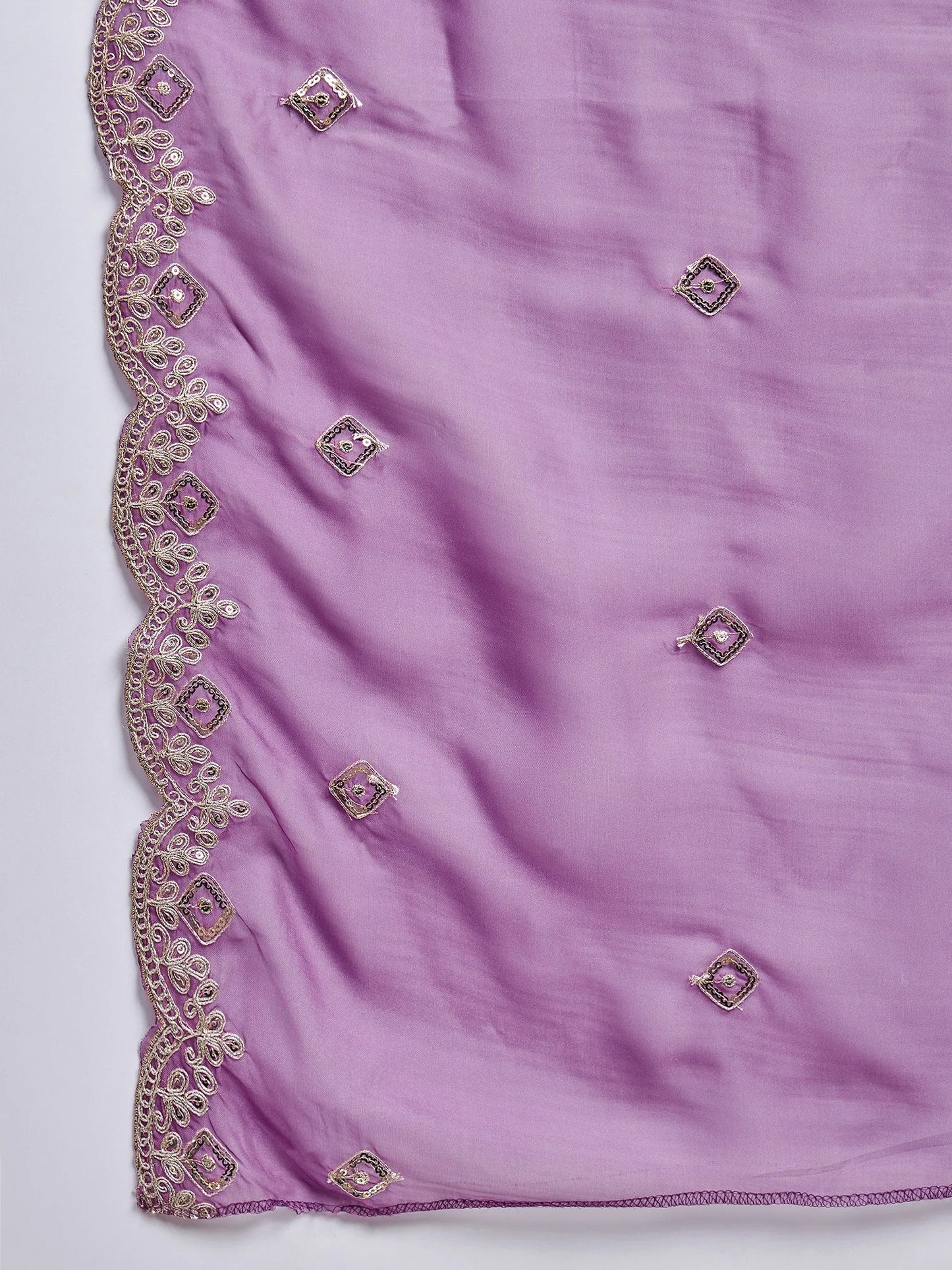 Pink Embroidered Silk Kurta Set