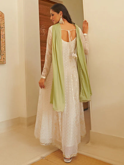 Glamorous White Kurta Set